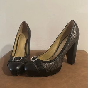 Coach Buckle Heels.